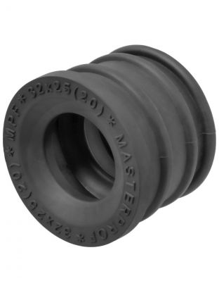 Манжета 32х25 мм, ТЭП, черная, MasterProf, индивидуальная упаковка, ИС.131645