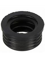 Манжета 40х25 мм, резина, черная, СантехКреп, 2.20.5.