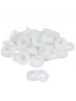 Прокладка сантехническая 100 шт, 1/2'', силикон, СантехКреп, 2.12.4.