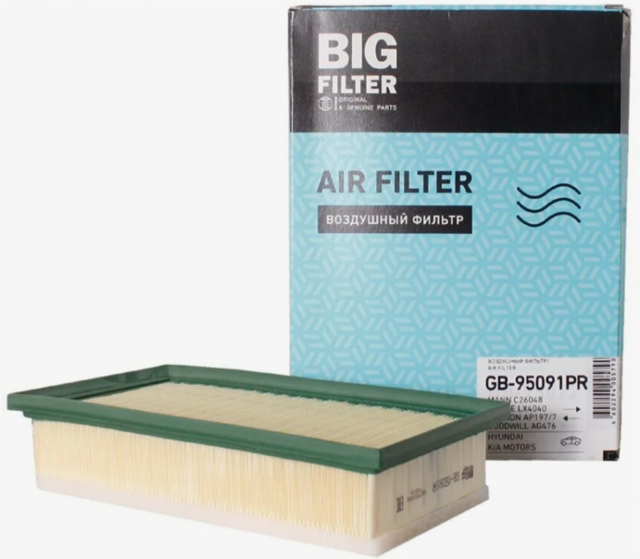 Фильтр воздушный BIG Filter GB-95091PR