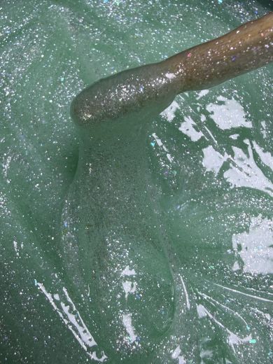 "MIRAGE MIX" 03 гель моделирующий цветной с блестками