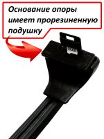 Багажник на крышу Nissan Elgrand III (E52) (2010-2020), ЕД, стальные прямоугольные дуги