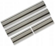 Накладки на пороги, Alufrost, сталь на Солярис