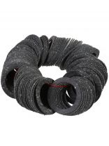 Прокладка сантехническая для чугунного радиатора, 100 шт, 1"1/2, паронит, черная, СантехКреп, 2.9.8.