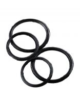 Набор прокладок сантехнических 2+2 шт, EPDM, 26, 32 мм, MasterProf, ИС.131297