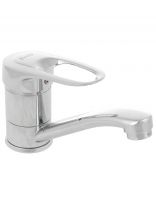 Смеситель для раковины, Frap, короткий излив, с картриджем, хром, F4528-2-B