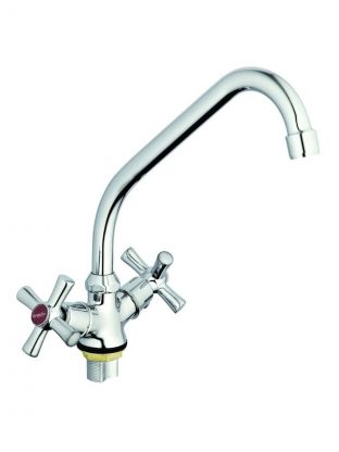 Смеситель для кухни, G.lauf, с кран-буксой, хром, QFR4-A722