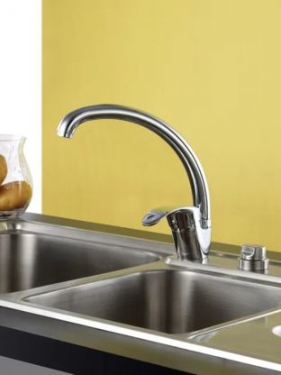 Смеситель для кухни, Solone, с картриджем, хром, KAD4-A043