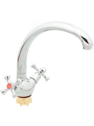 Смеситель для кухни, G.lauf, с кран-буксой, хром, QTZ4-B827