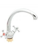 Смеситель для кухни, G.lauf, с кран-буксой, хром, QTZ4-B827