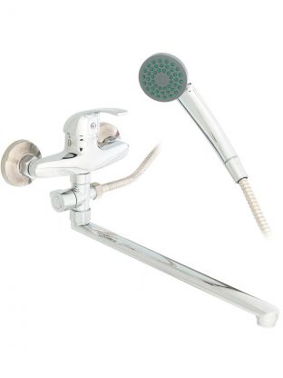 Смеситель для ванны, Solone, с картриджем, хром, LUN6-A031