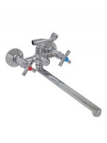 Смеситель для ванны, Stemix, с кран-буксой, STM 325-140B