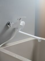 Смеситель для ванны, Solone, с картриджем, пластиковый корпус, PLA-7101