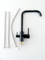 Смеситель для кухни, Diadonna, с картриджем, с подключением к фильтру, D49-19042BL