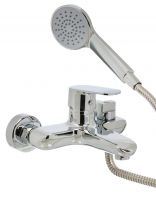 Смеситель для ванны, Aqwin, короткий излив, с картриджем, хром, A30202