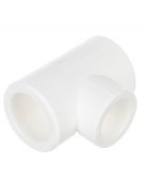 Тройник переходной полипропилен, 32х20х32 мм, белый, Valfex