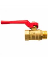 Кран для воды, 1/2'', г-ш, ручка, STI