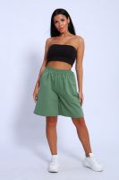шорты женские 35335 [зелёный]