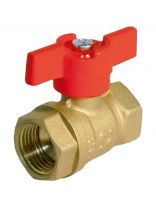 Кран для воды, 1", г-г, ручка-бабочка, БАЗ