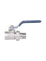 Кран для воды с американкой 1/2'', г-ш, ручка, AquaLink