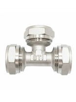 Тройник d16 мм, внутренняя резьба, STI