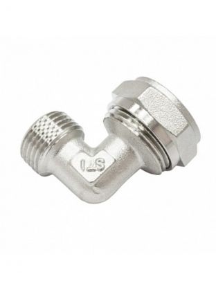 Уголок 16х1/2" мм, наружная резьба, STI