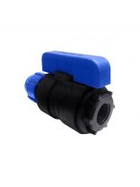 ПНД кран d32х1/2'', внутренняя резьба, шаровой, цанга, Valfex