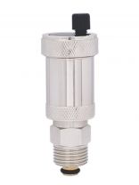 Воздухоотводчик автоматический латунь, 1/2", компактный, наружная резьба, верхний выпуск, ProFactor, PF DV 609.15