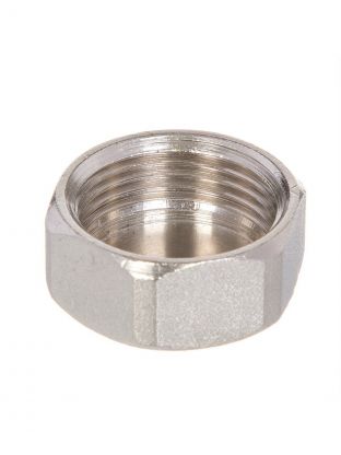 Заглушка 1/2'', г, никель, индивидуальная упаковка, РосТурПласт