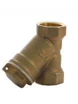 Фильтр косой для воды, 1/2'', 45 °, г-г, латунь, БАЗ