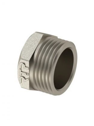 Заглушка 3/4", ш, никель, РосТурПласт