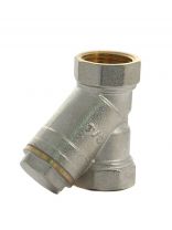 Фильтр косой для воды, 3/4", 45 °, г-г, латунь, внутренняя резьба, Frap