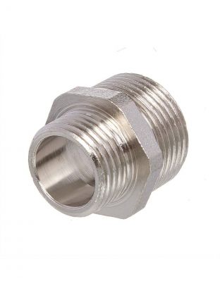 Бочонок 3/4"x1", никель, индивидуальная упаковка, РосТурПласт