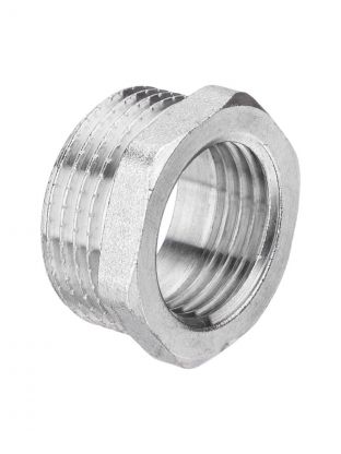 Футорка 1"х2", г-ш, латунь, AquaLink