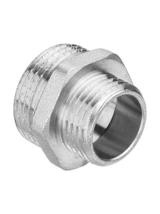 Бочонок 3/4'' x 1'', ш-ш, латунь, переходной, AquaLink