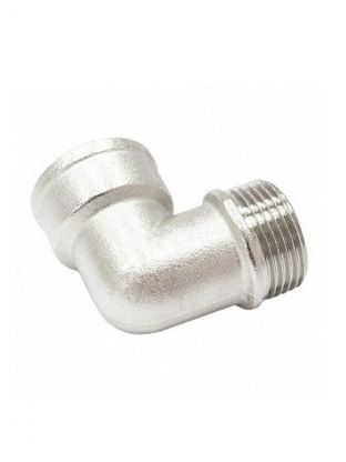 Уголок 3/4"x1", 90 °, ш-г, никель, STI
