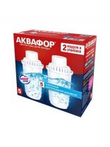 Картридж для фильтра-кувшина Аквафор, В5, 2 шт, усиленный бактерицидной добавкой