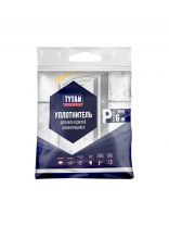 Уплотнитель P, самоклеящаяся основа, 9х5.5 мм, 6 м, черный, Tytan, 19880