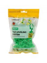 Зажим для выравнивания плитки 1.5 мм, 100 шт, СВП, зеленый, Profi, 3D Krestiki, К00006582