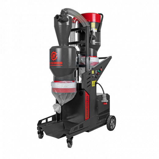 Аренда промышленного пылесоса  с сепаратором HTG IVC-45L  (380V)