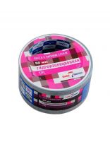 Скотч армированный 50 мм, серый, черный, основа полипропиленовая, 25 м