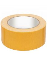 Клейкая лента 48 мм, двухсторонняя, основа тканевая, 20 м, Фрегат, ТК4820б