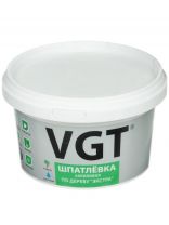 Шпатлевка VGT, Экстра, акриловая, по дереву, сосна, 1 кг
