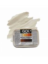 Шпатлевка Мастер, GOL wood, акриловая, по дереву, универсальная, для внутренних и наружных работ, светлая сосна, 0.15 кг