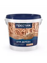 Шпатлевка Престиж, акриловая, по дереву, для внутренних и наружных работ, дуб, 1 кг