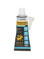 Герметик силиконовый, универсальный, Ultima, ULAUT01180, 80 мл, бесцветный