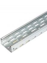 Лоток перфорированный, 100х50х3000 мм, L300