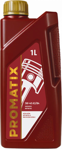 PROMATIX A3/B4 SYNTHETIC 5W-40, 1л