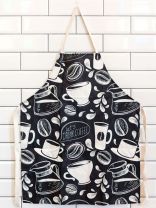 Фартук 69х84 см, 100% полиэстер, без кармана, Кофе, Y3-842