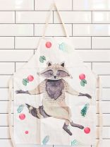 Фартук 69х84 см, 100% полиэстер, без кармана, Енот, Y3-843